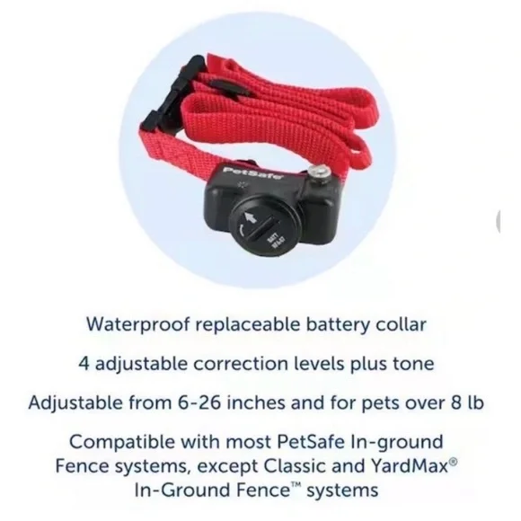 PetSafe Ultralight In Ground Fence Collar/Replaceable Battery